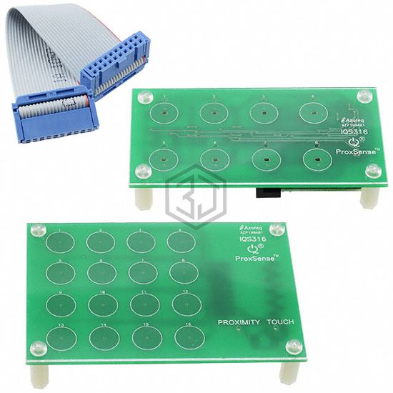 IQS316EV02-S - Azoteq (Pty) Ltd - Evaluation Boards - Sensors