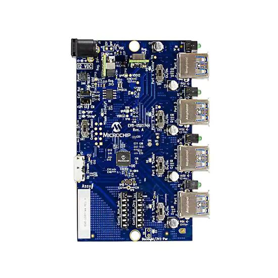 EVB-USB5744 - Microchip Technology - Evaluation and Demonstration Boards and Kits