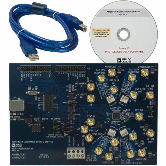 AD9959/PCBZ - Analog Devices Inc. - Evaluation and Demonstration Boards and Kits