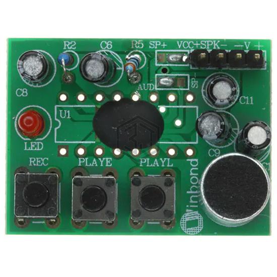 NC-ISD1620B - Nuvoton Technology Corporation - Evaluation and Demonstration Boards and Kits