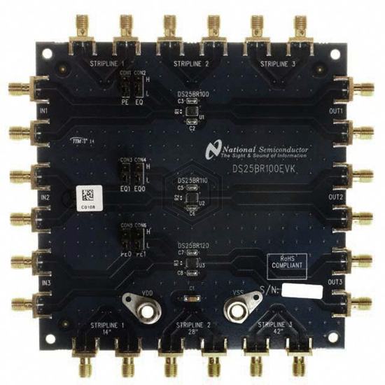 DS25BR100EVK/NOPB - Texas Instruments - Evaluation and Demonstration Boards and Kits