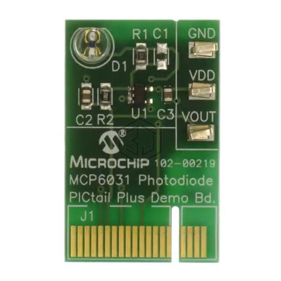 MCP6031DM-PTPLS - Microchip Technology - Evaluation and Demonstration Boards and Kits