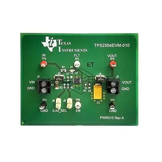 TPS2554EVM-010 - Texas Instruments - Evaluation and Demonstration Boards and Kits