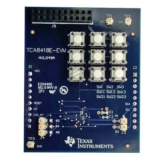 TCA8418E-EVM - Texas Instruments - Evaluation and Demonstration Boards and Kits