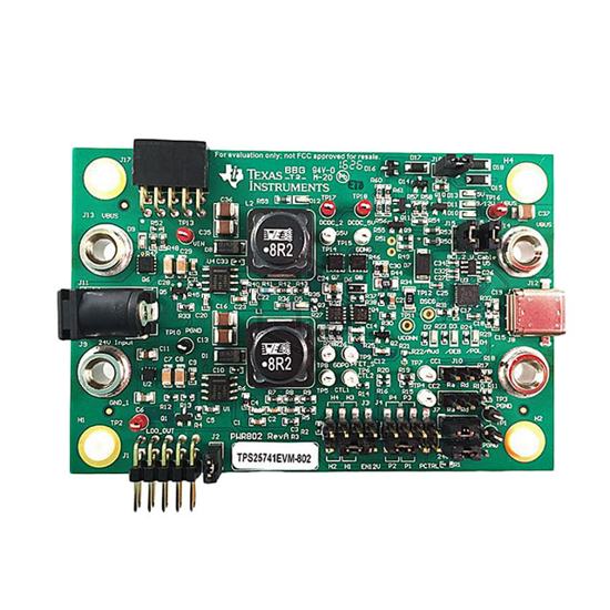 TPS25741EVM-802 - Texas Instruments - Evaluation and Demonstration Boards and Kits