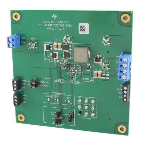 BQ24640EVM - Texas Instruments - Evaluation and Demonstration Boards and Kits
