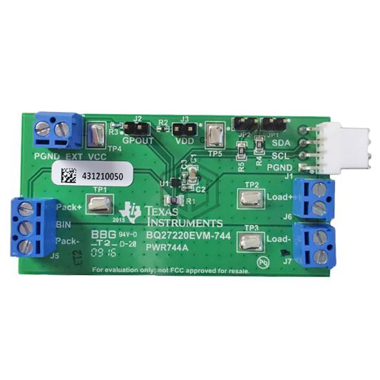 BQ27220EVM-744 - Texas Instruments - Evaluation and Demonstration Boards and Kits