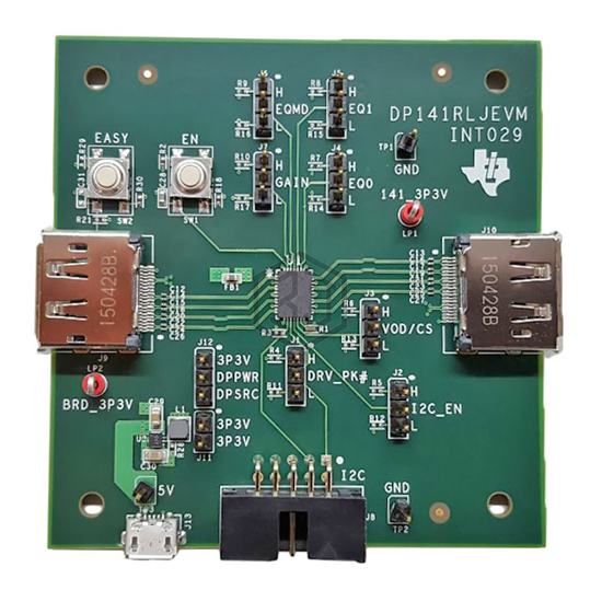 DP141RLJEVM - Texas Instruments - Evaluation and Demonstration Boards and Kits