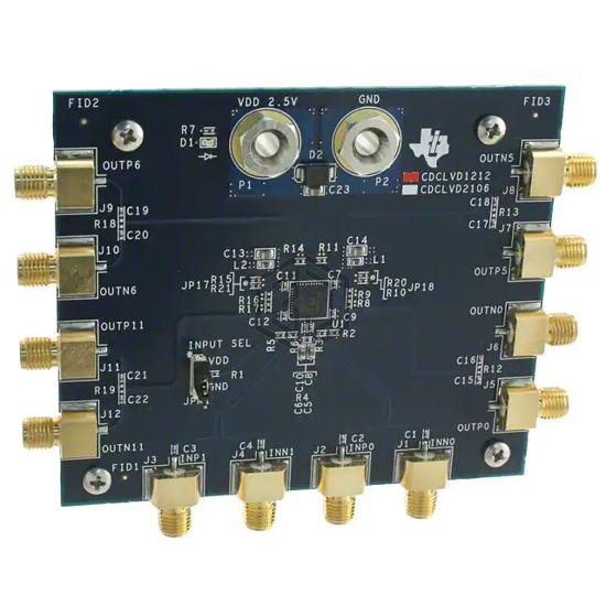 CDCLVD1212EVM - Texas Instruments - Evaluation and Demonstration Boards and Kits