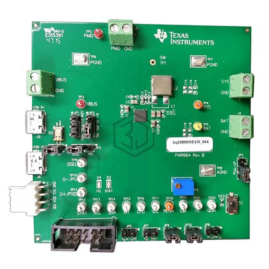 BQ25895MEVM-664 - Texas Instruments - Evaluation and Demonstration Boards and Kits