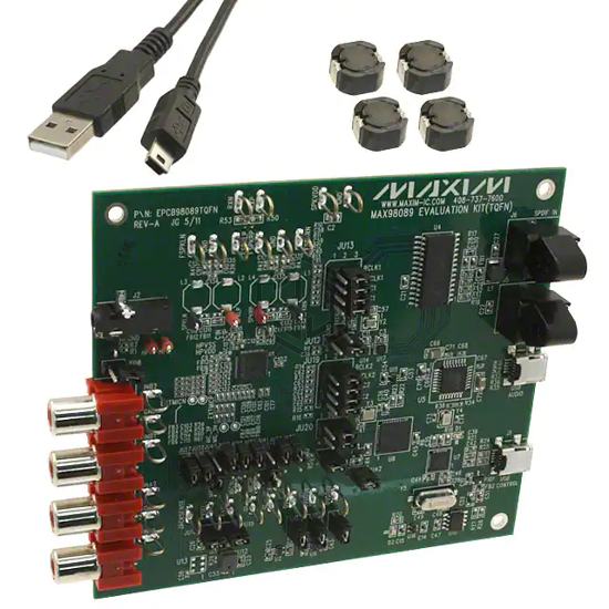 MAX98089EVKIT#TQFN - Analog Devices Inc./Maxim Integrated - Evaluation and Demonstration Boards and Kits