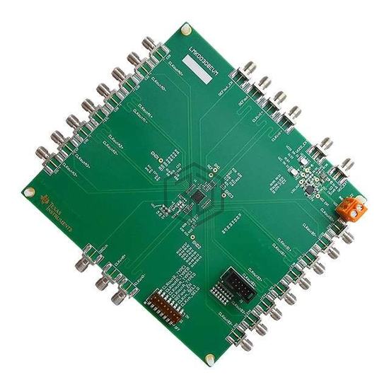 LMK00308EVM/NOPB - Texas Instruments - Evaluation and Demonstration Boards and Kits