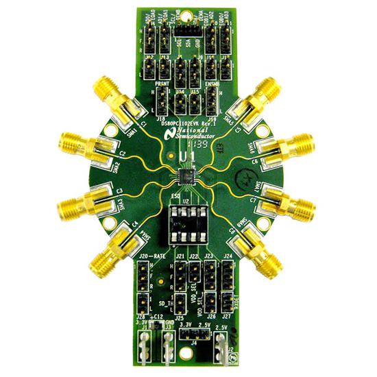 DS80PCI102EVK/NOPB - Texas Instruments - Evaluation and Demonstration Boards and Kits