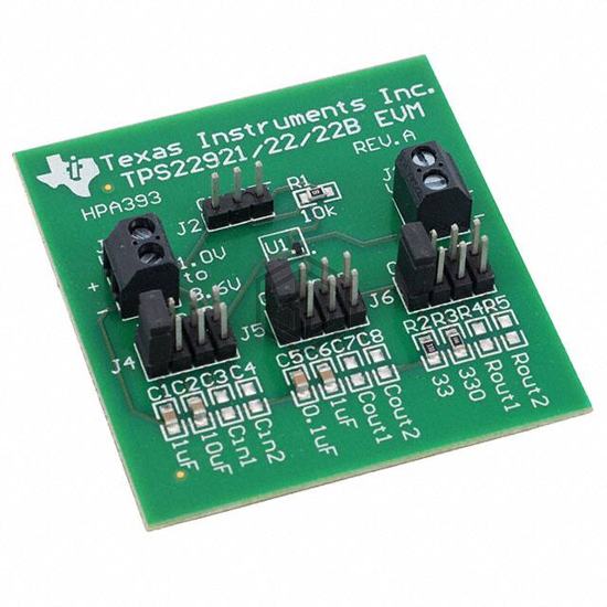 TPS22922EVM - Texas Instruments - Evaluation and Demonstration Boards and Kits