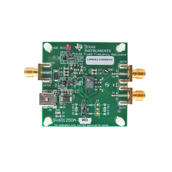 LMK61E2-312M50EVM - Texas Instruments - Evaluation and Demonstration Boards and Kits