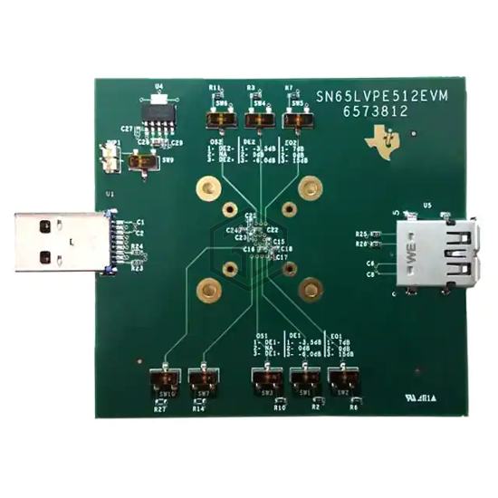 SN65LVPE512EVM - Texas Instruments - Evaluation and Demonstration Boards and Kits