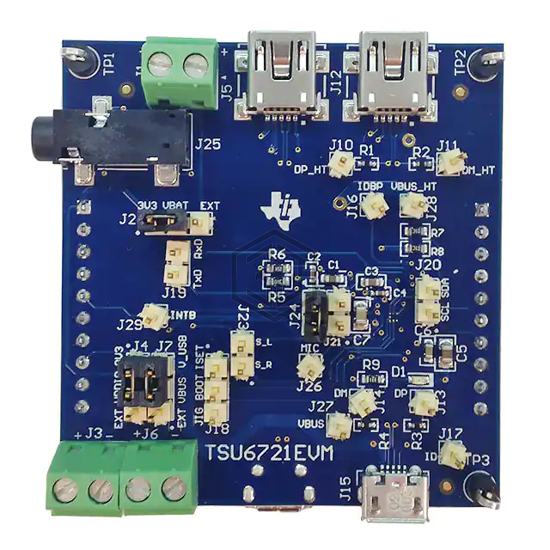 TSU6721EVM - Texas Instruments - Evaluation and Demonstration Boards and Kits