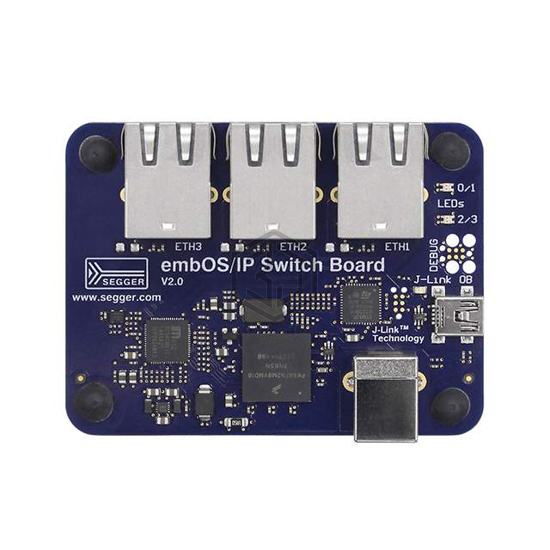 6.70.00 EMBOS/IP SWITCH BOARD - Segger Microcontroller Systems - Evaluation and Demonstration Boards and Kits