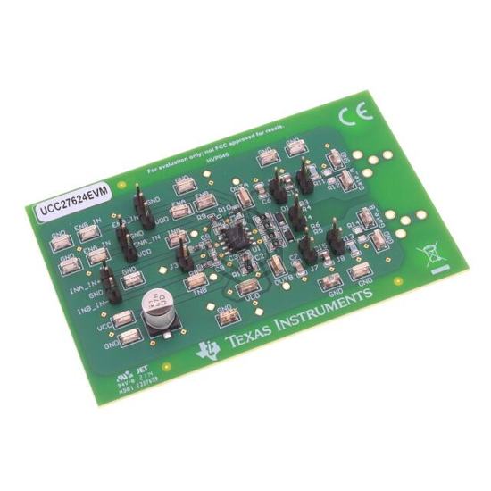 UCC27624EVM - Texas Instruments - Evaluation and Demonstration Boards and Kits