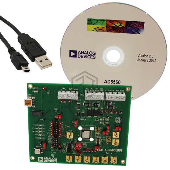EVAL-AD5560EBUZ - Analog Devices Inc. - Evaluation and Demonstration Boards and Kits