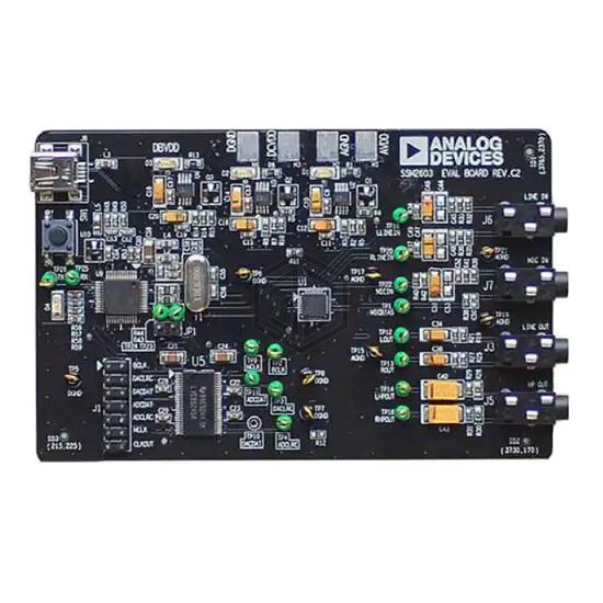 SSM2603-EVALZ - Analog Devices Inc. - Evaluation and Demonstration Boards and Kits