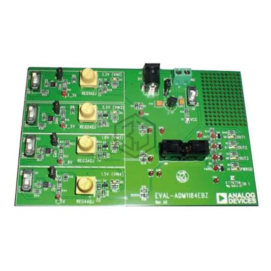 EVAL-ADM1184EBZ - Analog Devices Inc. - Evaluation and Demonstration Boards and Kits