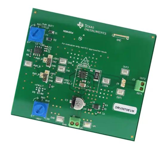 DRV8870EVM - Texas Instruments - Evaluation and Demonstration Boards and Kits