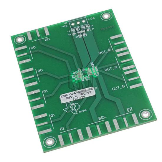 DEM-OPA-SSOP-3E - Texas Instruments - Evaluation and Demonstration Boards and Kits