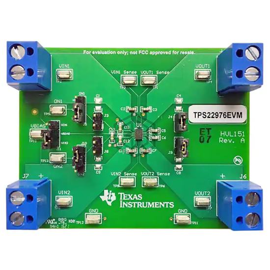 TPS22976EVM - Texas Instruments - Evaluation and Demonstration Boards and Kits