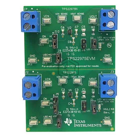 TPS22975EVM - Texas Instruments - Evaluation and Demonstration Boards and Kits