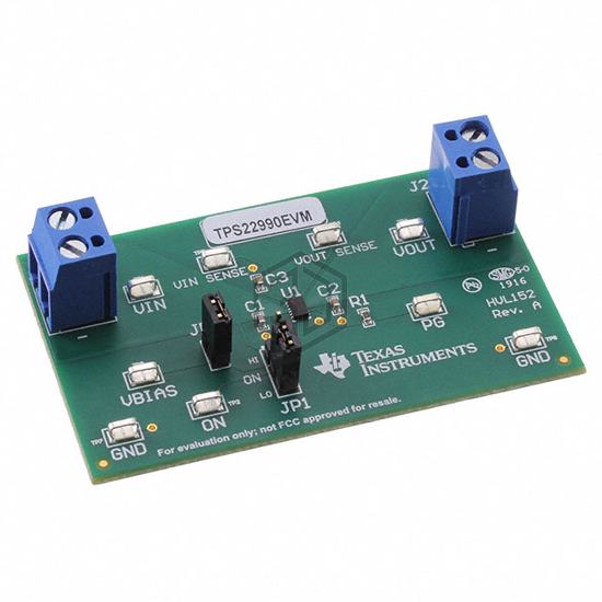 TPS22990EVM - Texas Instruments - Evaluation and Demonstration Boards and Kits