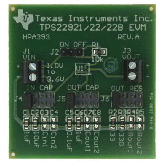 TPS22922BEVM - Texas Instruments - Evaluation and Demonstration Boards and Kits