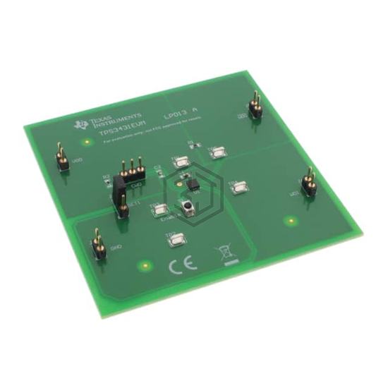 TPS3431EVM - Texas Instruments - Evaluation and Demonstration Boards and Kits