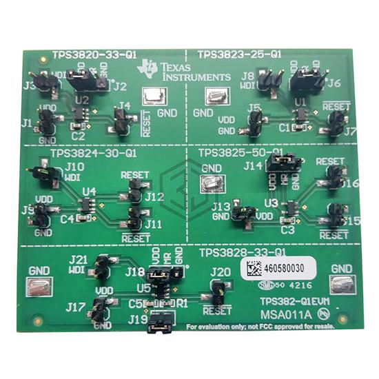 TPS382-Q1EVM - Texas Instruments - Evaluation and Demonstration Boards and Kits