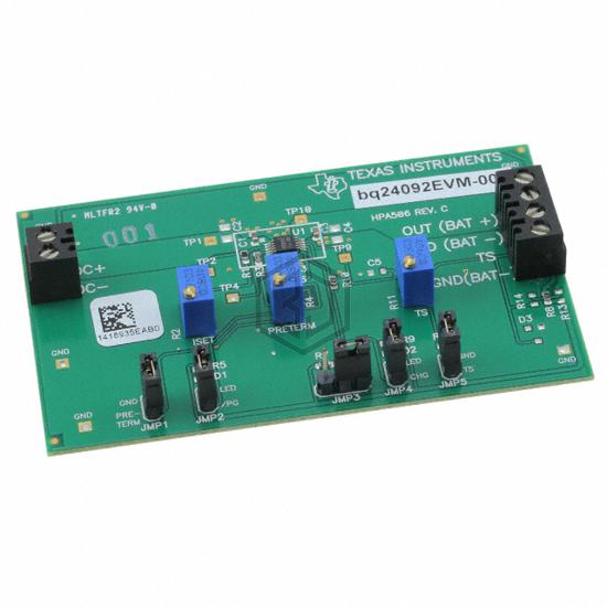 BQ24092EVM - Texas Instruments - Evaluation and Demonstration Boards and Kits