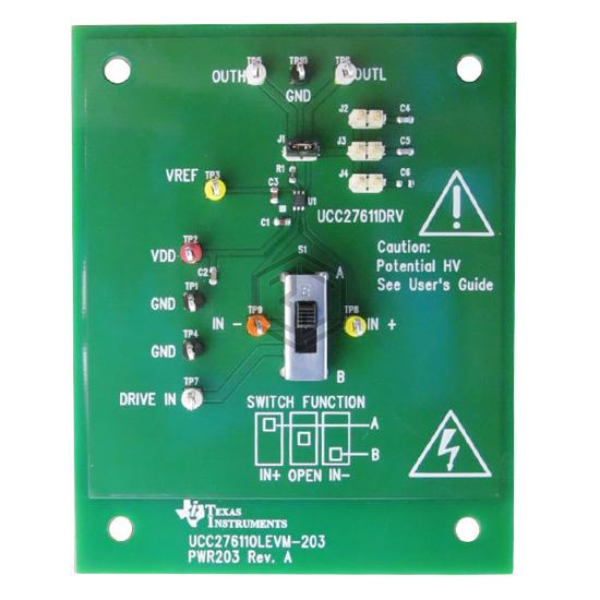 UCC27611OLEVM-203 - Texas Instruments - Evaluation and Demonstration Boards and Kits