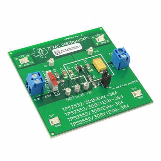 TPS2553DBV1EVM-364 - Texas Instruments - Evaluation and Demonstration Boards and Kits