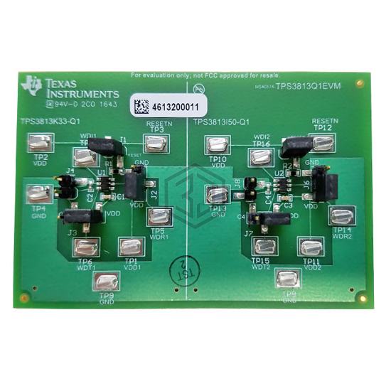 TPS3813Q1EVM - Texas Instruments - Evaluation and Demonstration Boards and Kits