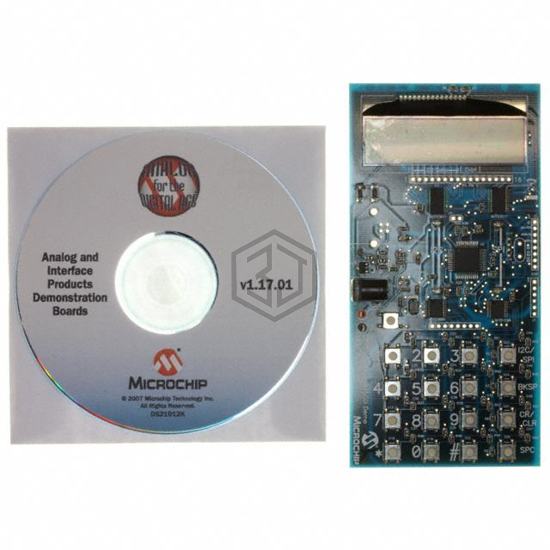 GPIODM-KPLCD - Microchip Technology - Evaluation and Demonstration Boards and Kits