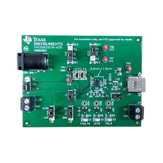 TPS25820EVM-835 - Texas Instruments - Evaluation and Demonstration Boards and Kits