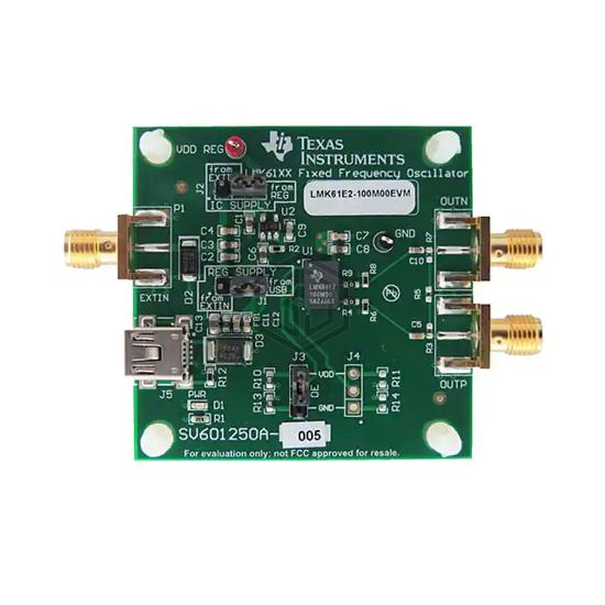 LMK61E2-100M00EVM - Texas Instruments - Evaluation and Demonstration Boards and Kits