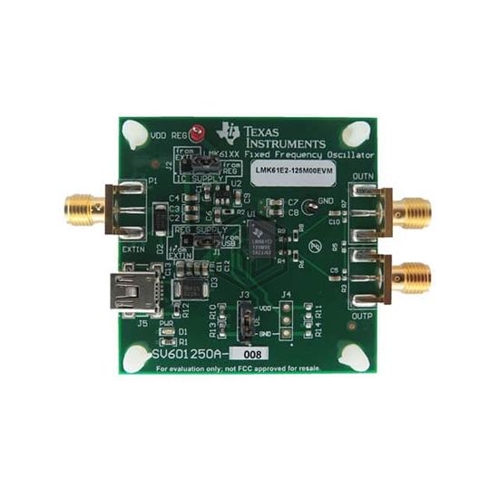 LMK61E2-125M00EVM - Texas Instruments - Evaluation and Demonstration Boards and Kits
