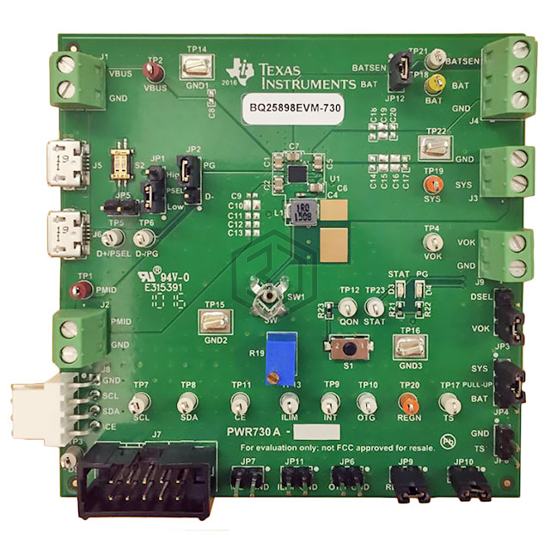 BQ25898EVM-730 - Texas Instruments - Evaluation and Demonstration Boards and Kits