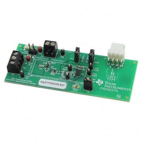 BQ27750EVM-837 - Texas Instruments - Evaluation and Demonstration Boards and Kits