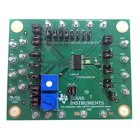 TPS4H160EVM - Texas Instruments - Evaluation and Demonstration Boards and Kits