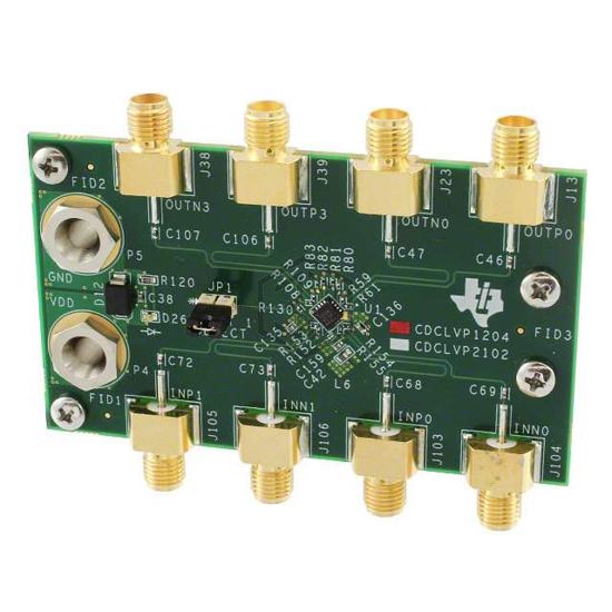 CDCLVP1204EVM - Texas Instruments - Evaluation and Demonstration Boards and Kits