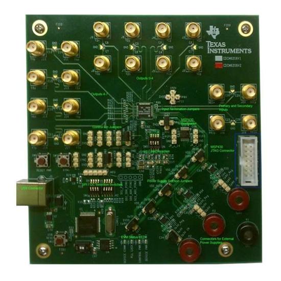 CDCM6208V2EVM - Texas Instruments - Evaluation and Demonstration Boards and Kits