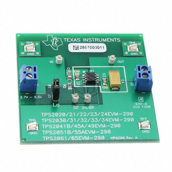 TPS2020EVM-290 - Texas Instruments - Evaluation and Demonstration Boards and Kits