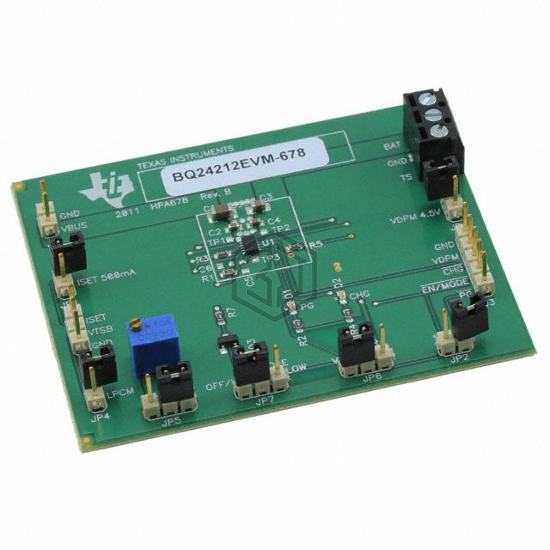 BQ24212EVM-678 - Texas Instruments - Evaluation and Demonstration Boards and Kits