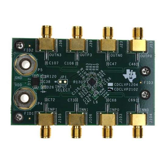 CDCLVP2102EVM - Texas Instruments - Evaluation and Demonstration Boards and Kits